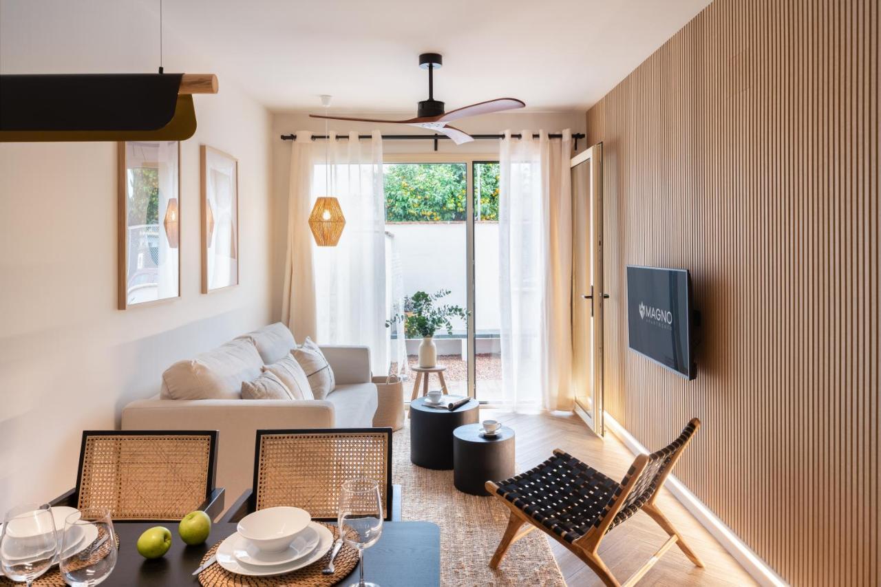 Magno Apartments Robles With Jacuzzi And Private Parking เซบีญา ภายนอก รูปภาพ